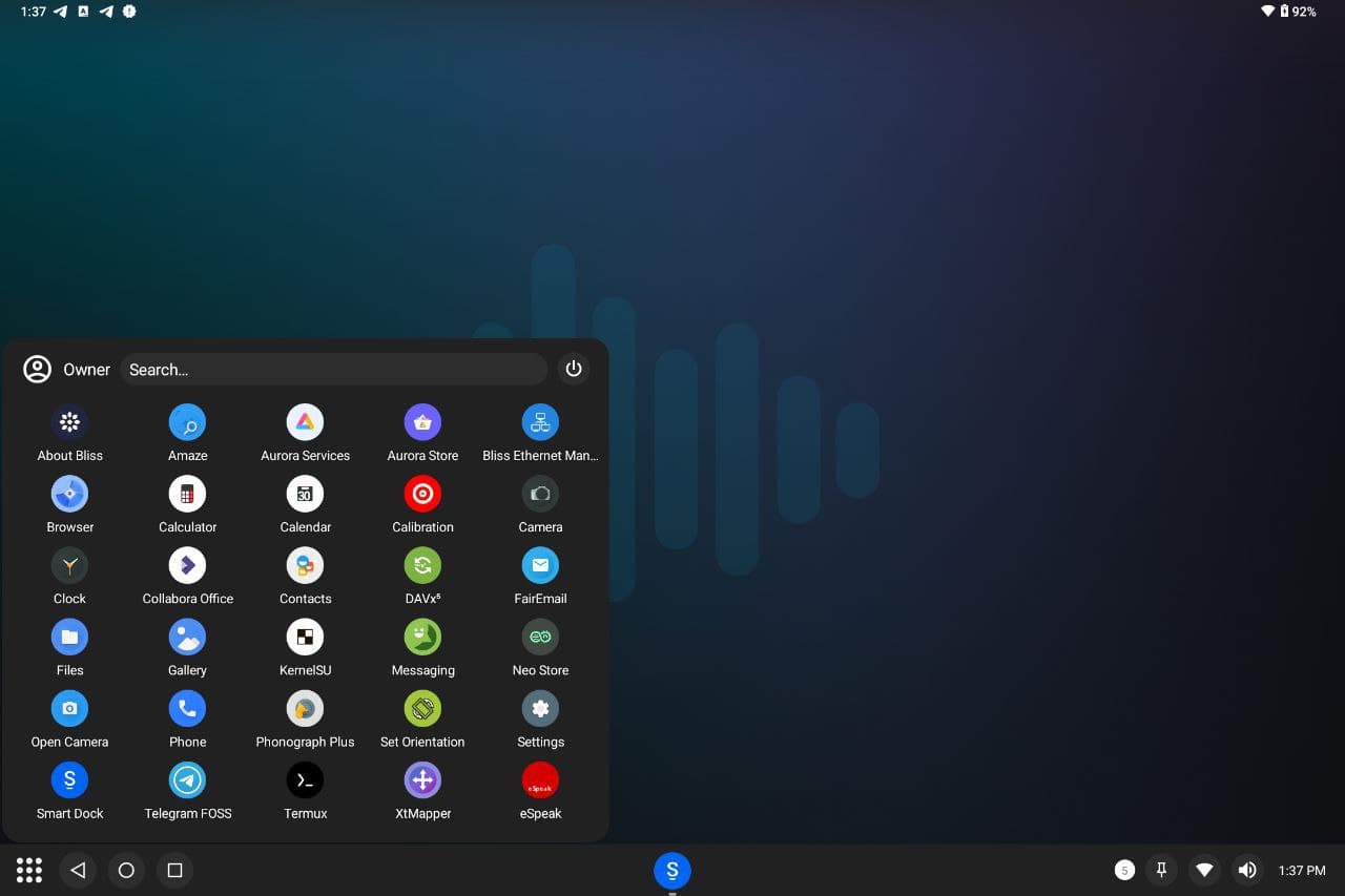 Bass OS Interface